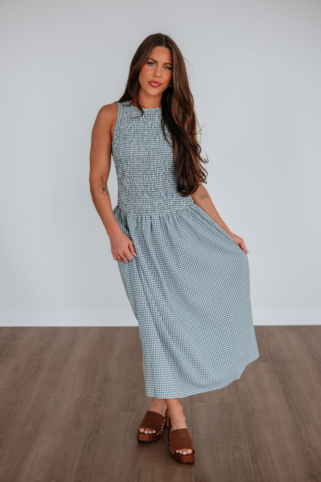 Bryn Gingham Dress