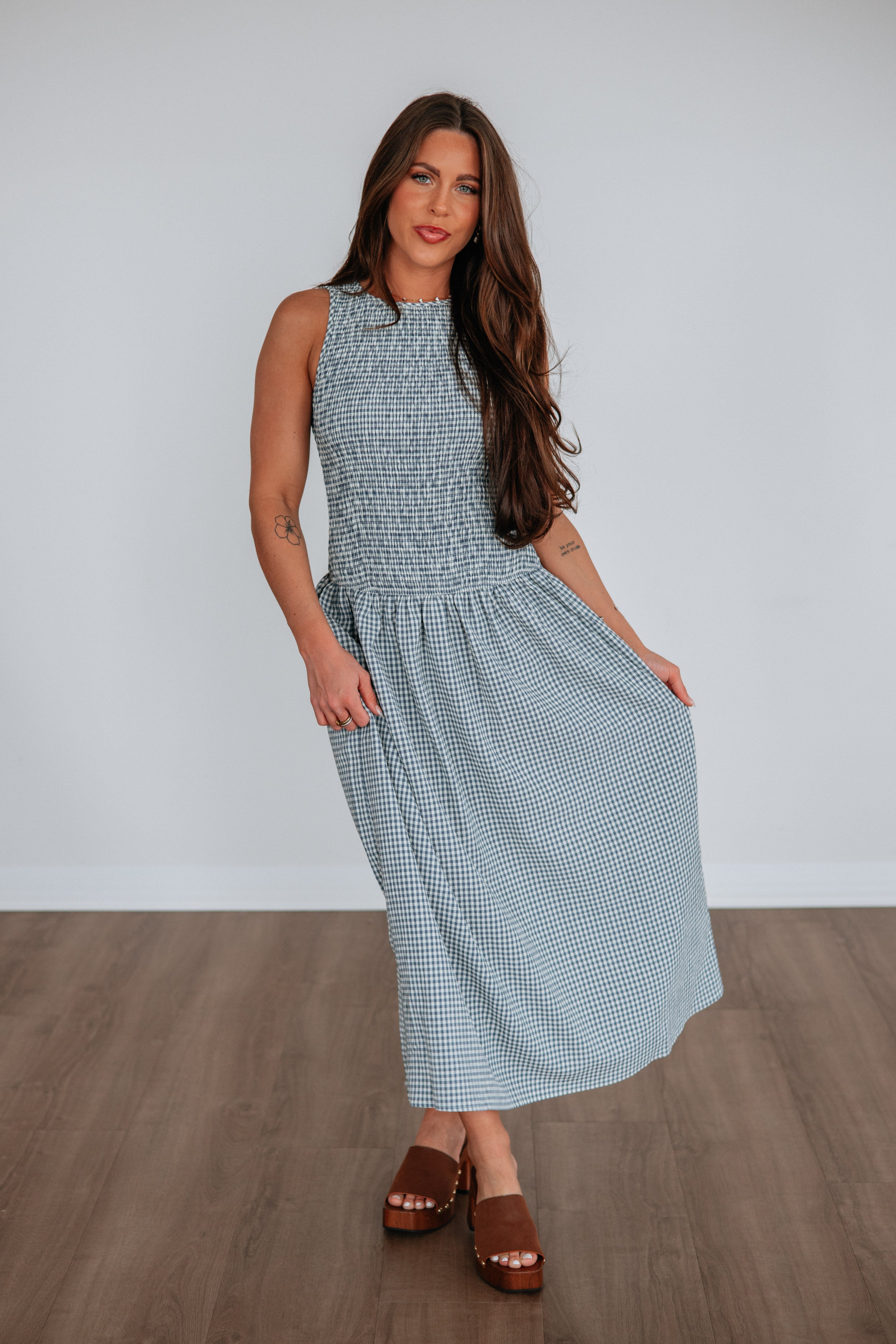 Bryn Gingham Dress