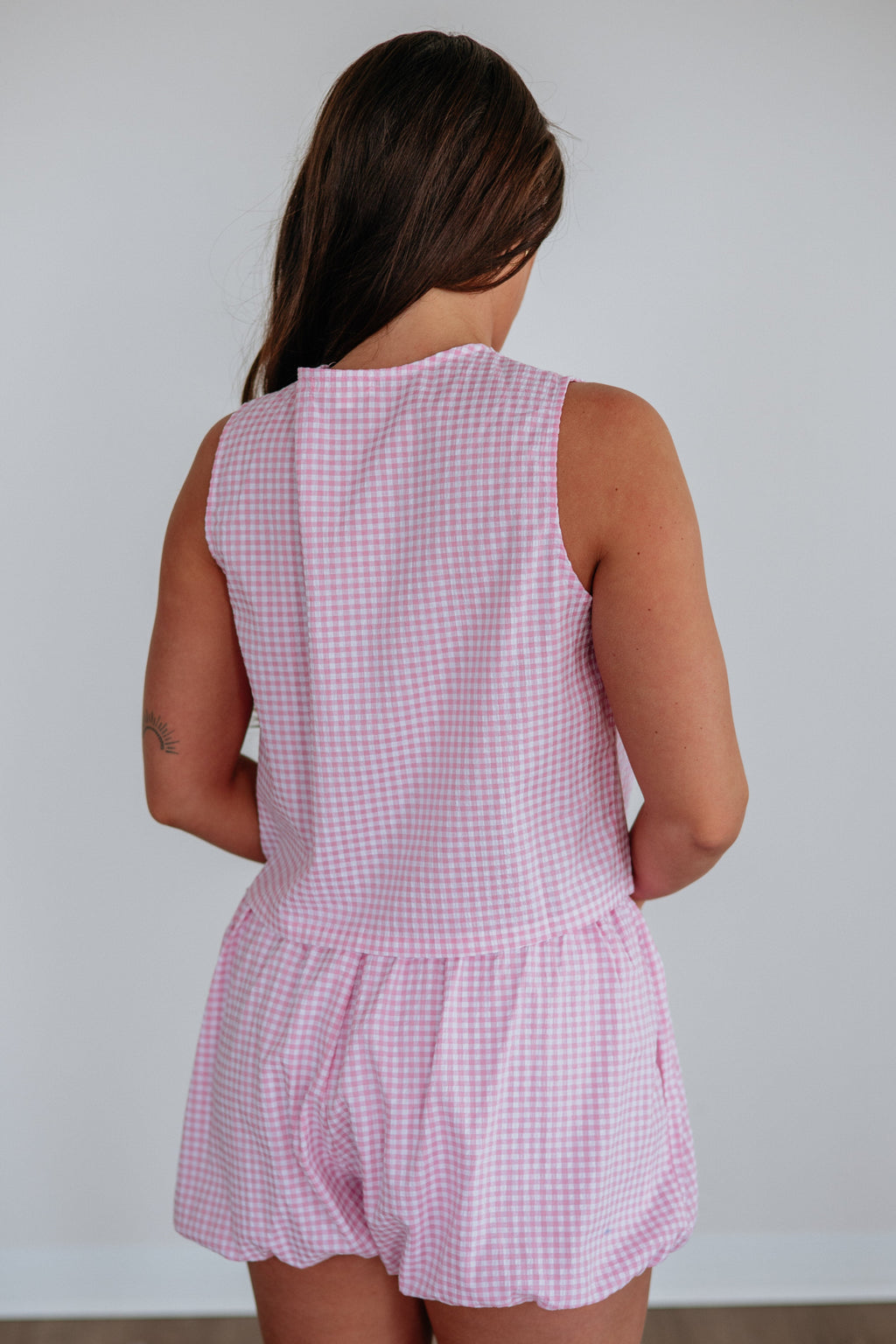 Adalee Gingham Shorts