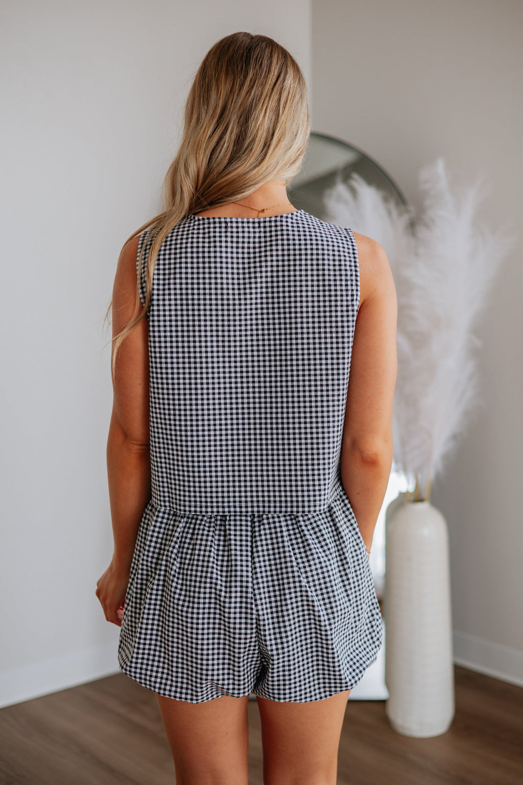 Adalee Gingham Shorts