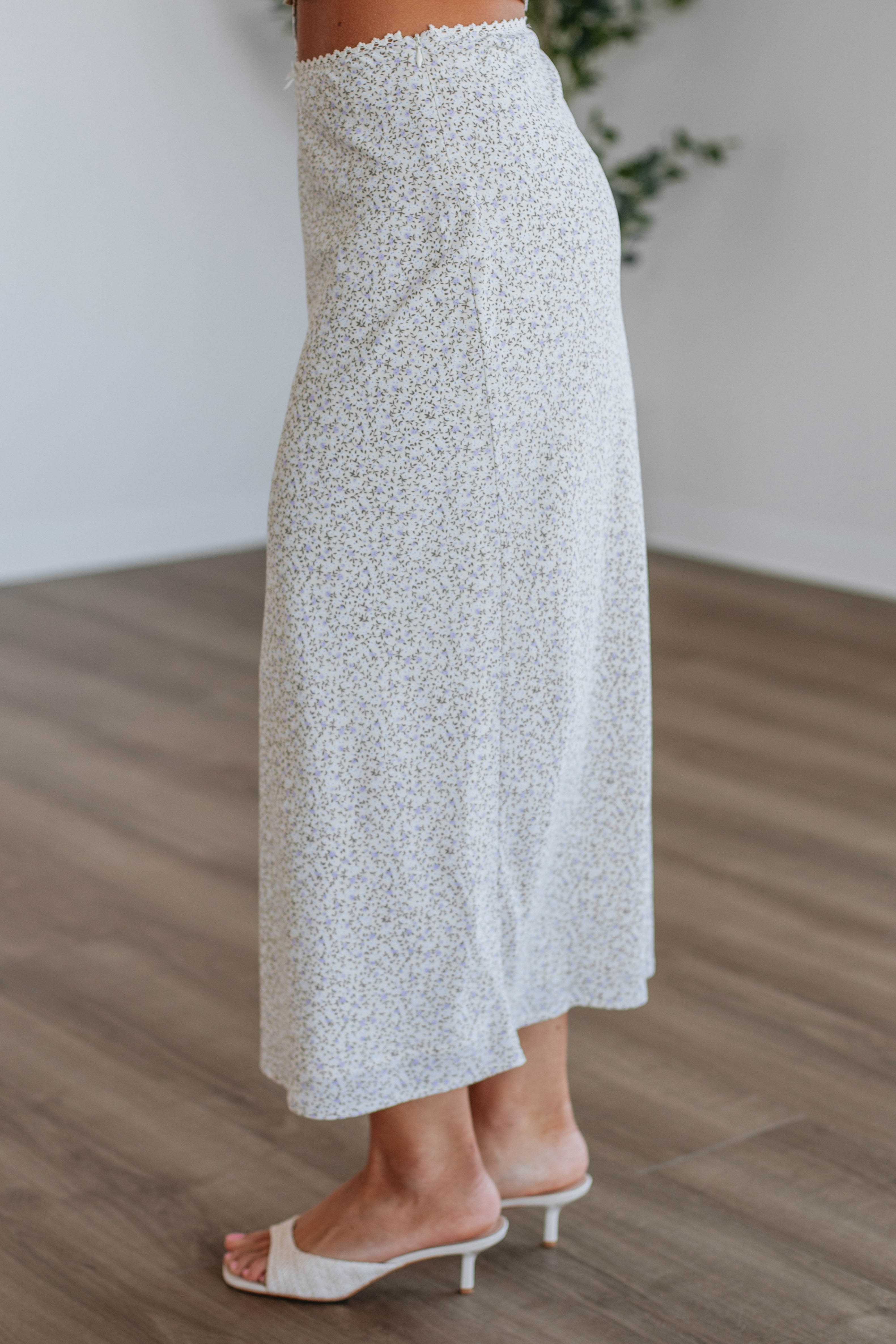 Aslin Floral Skirt