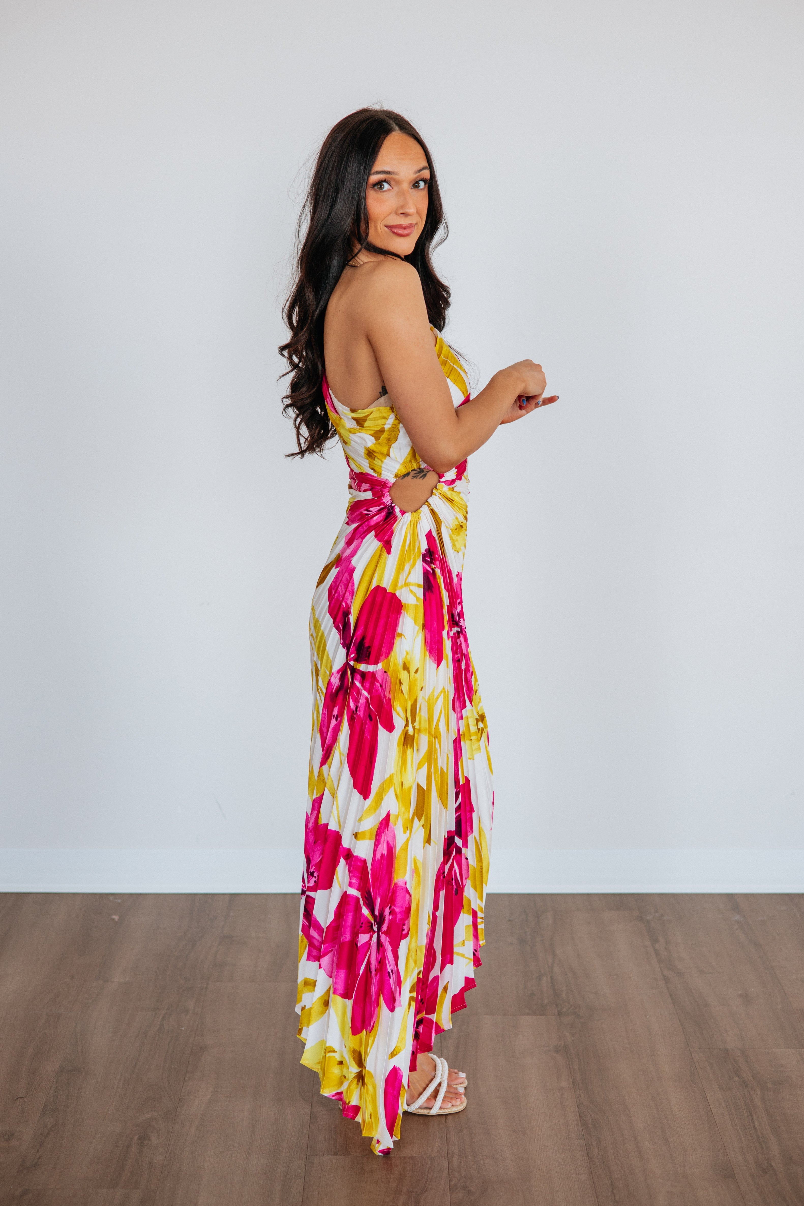 Calina Floral Dress