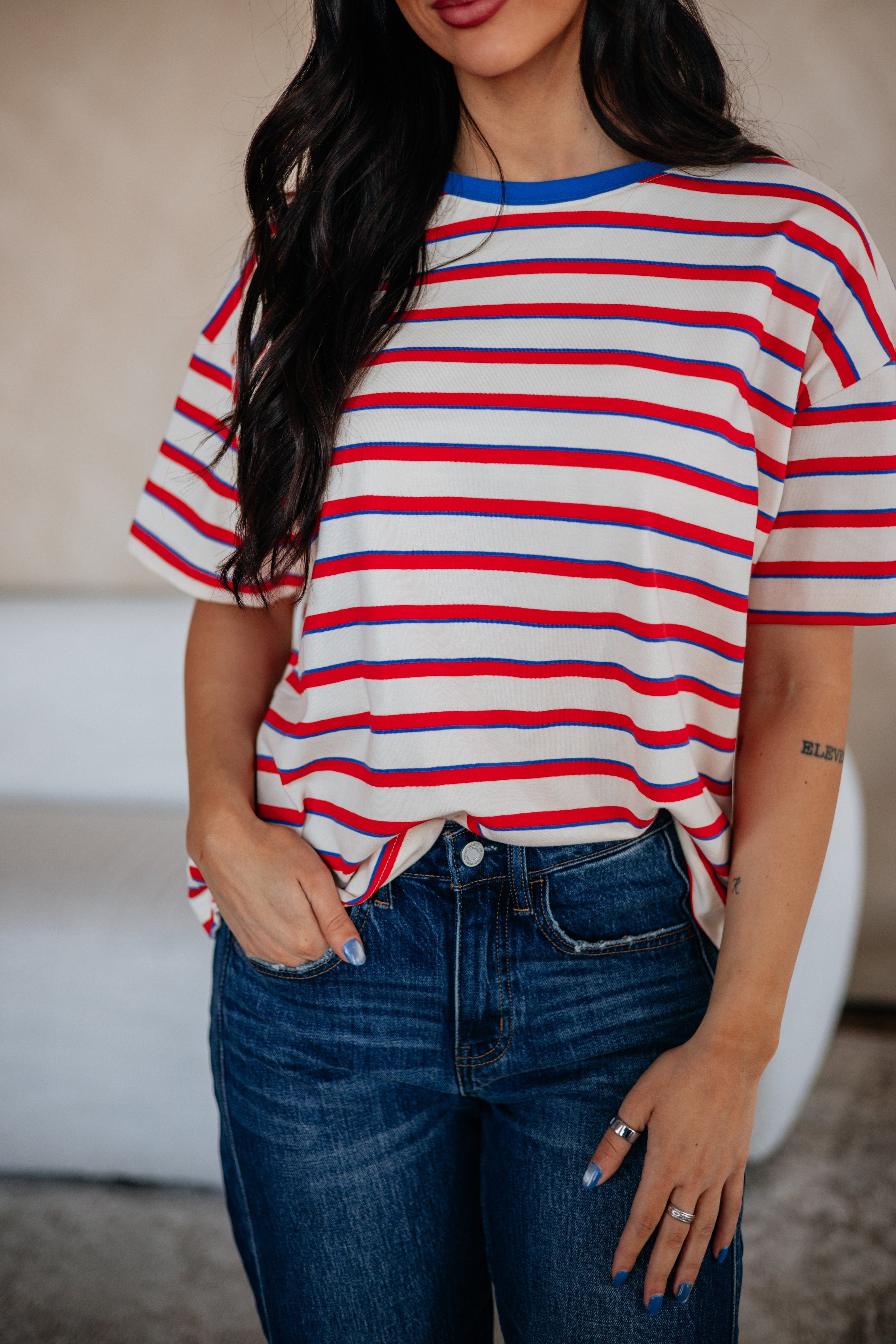 Juni Striped Tee