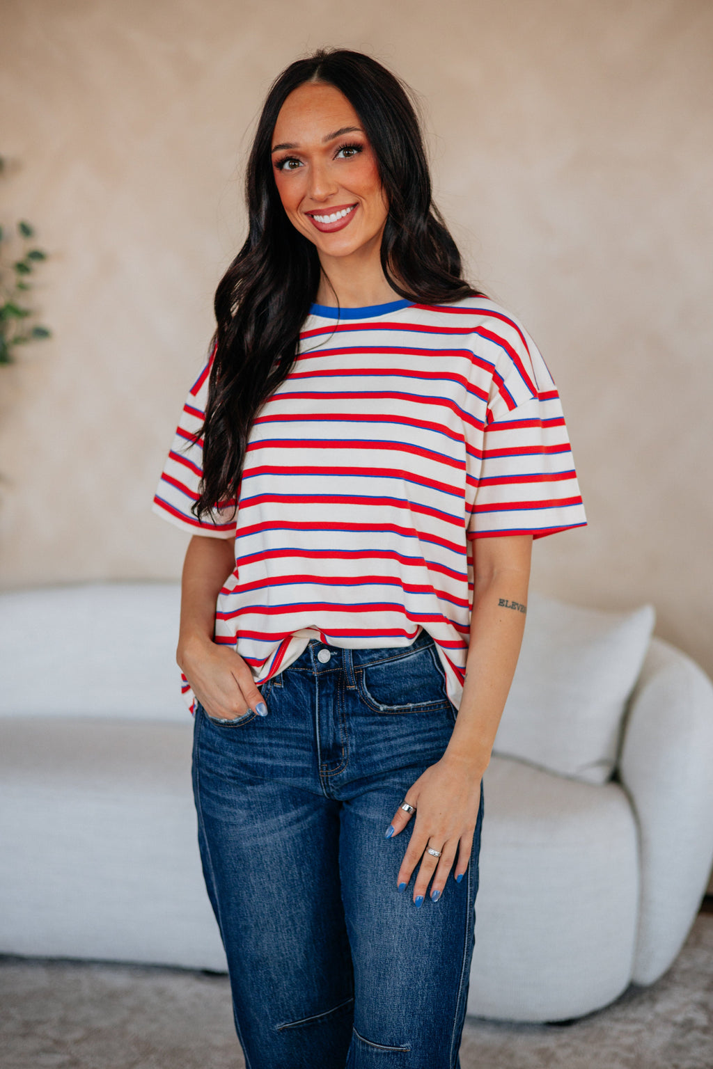 Juni Striped Tee