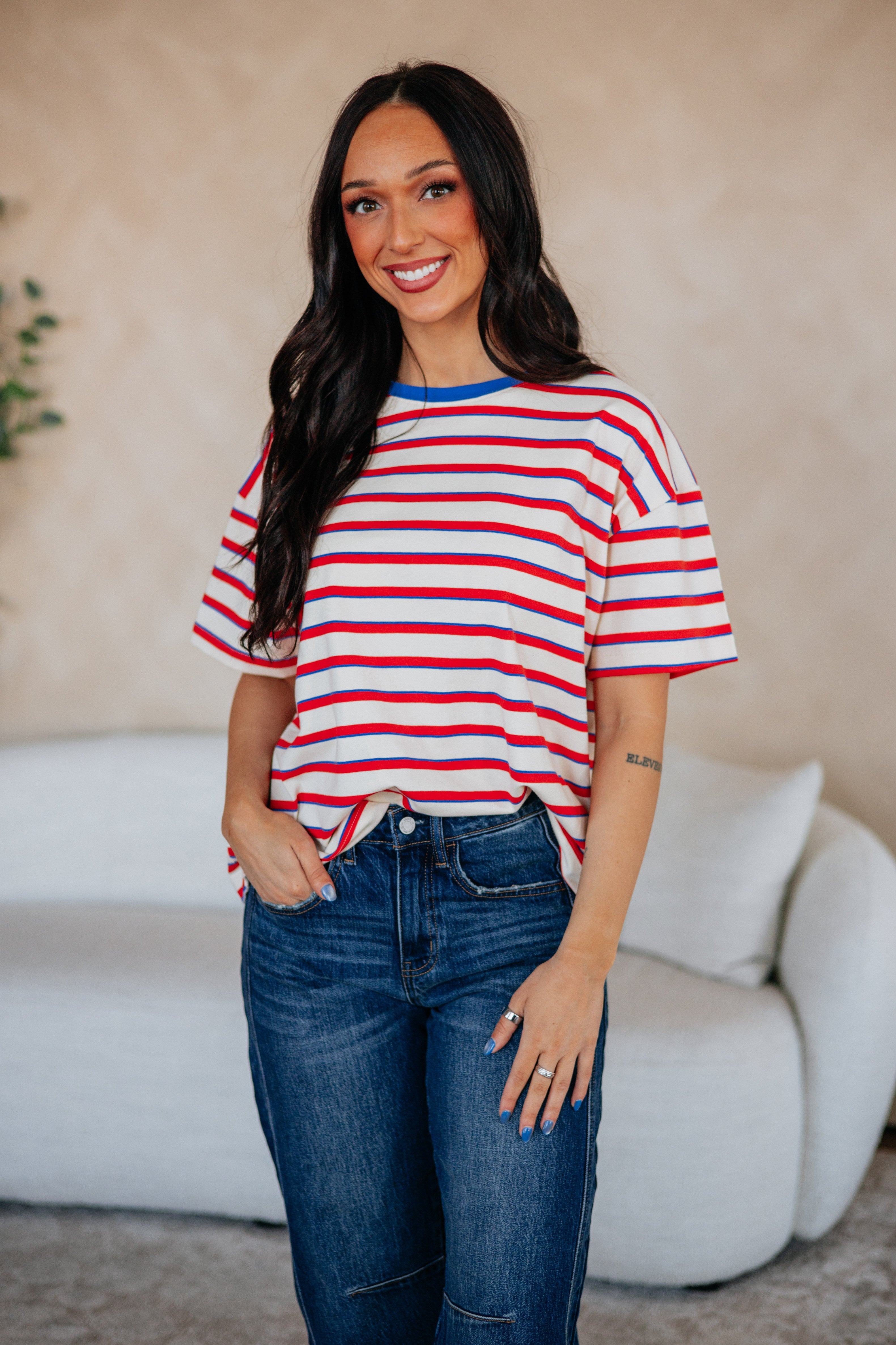 Juni Striped Tee