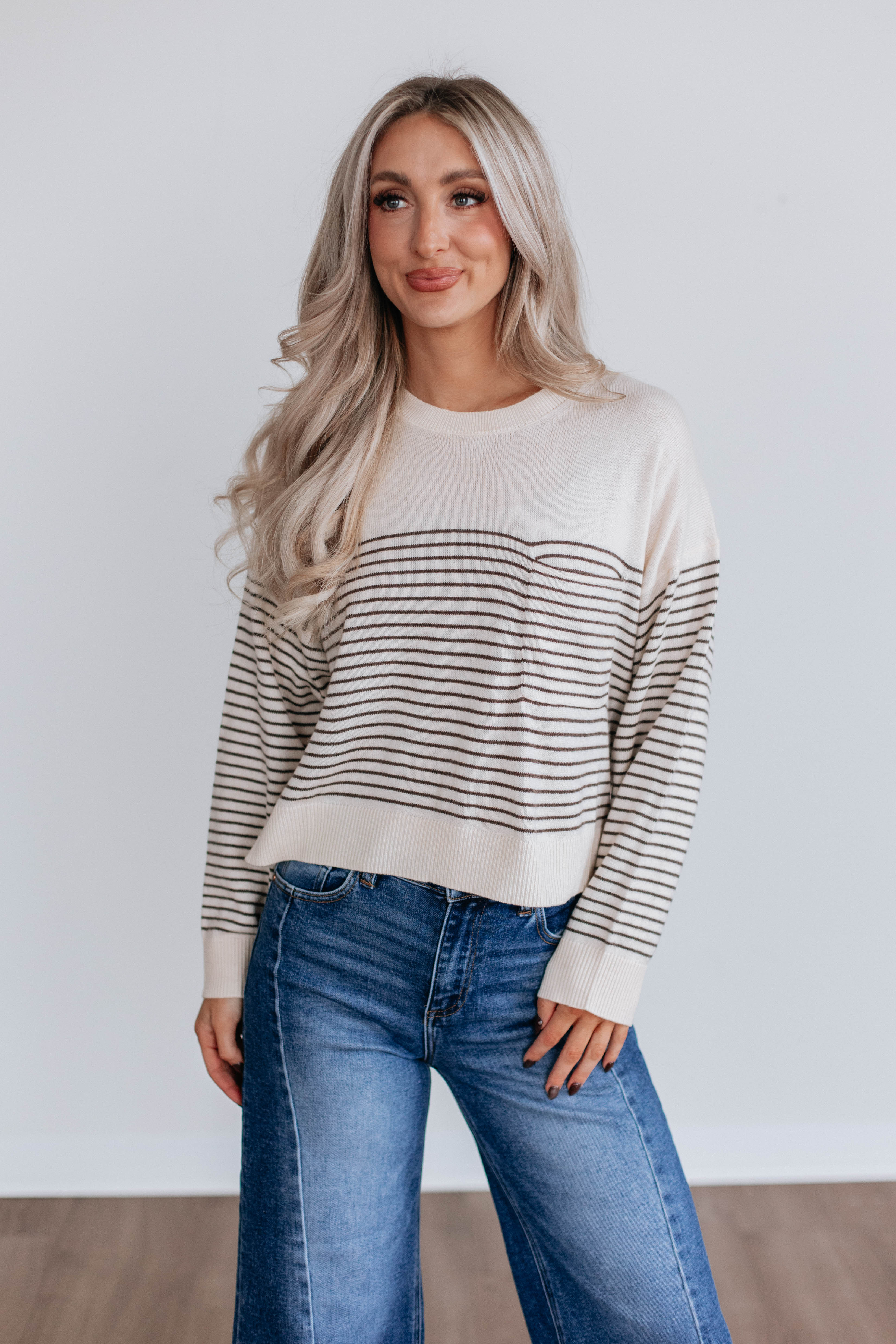 Alaina Striped Sweater