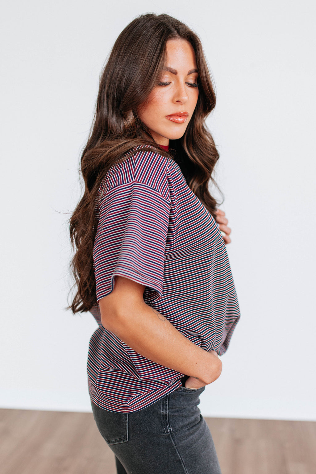Jodey Striped Tee